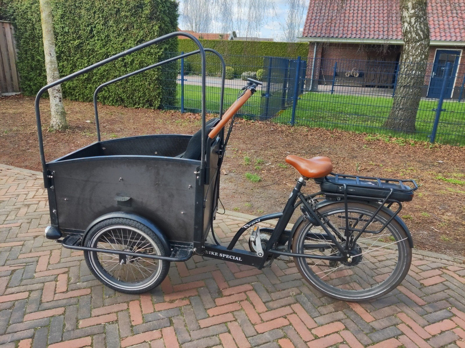 Vogue Troy Bakfiets, Fietsen en Brommers, Ophalen, Gebruikt, 4 kinderen of meer