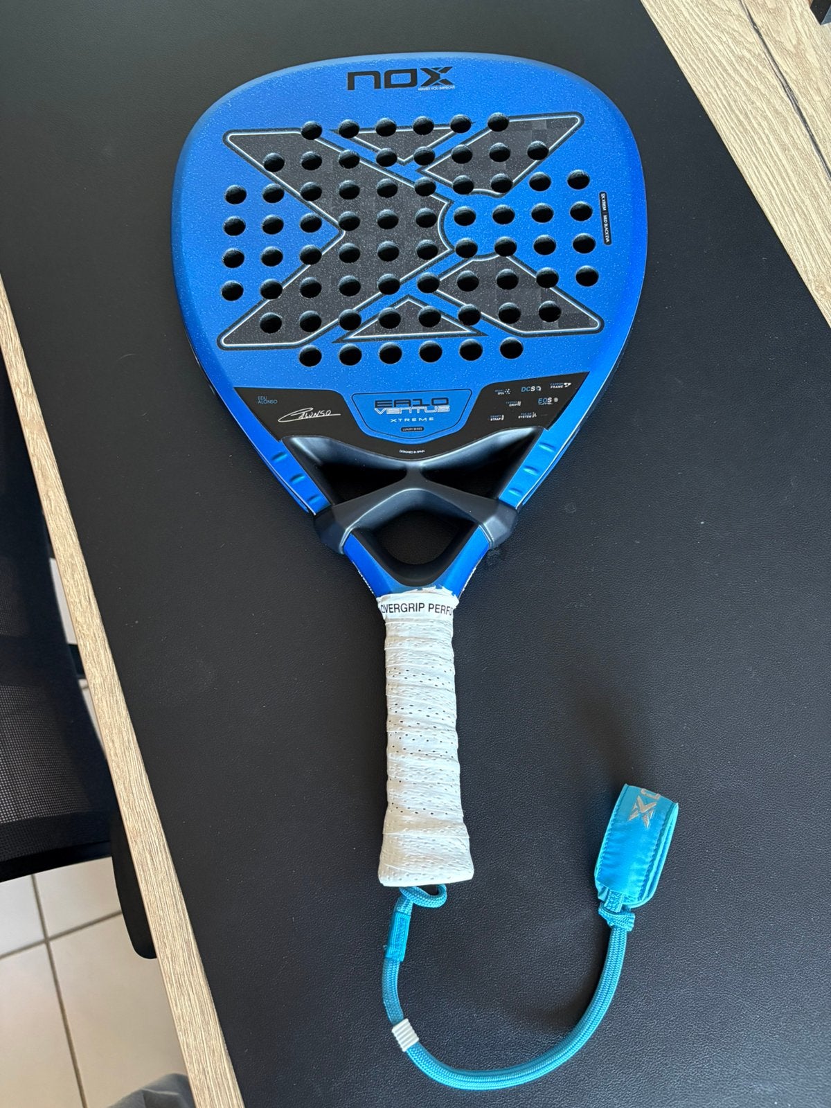 Nox EA10 attack 2026 zgan!, Sport en Fitness, Padel, Ophalen of Verzenden, Zo goed als nieuw