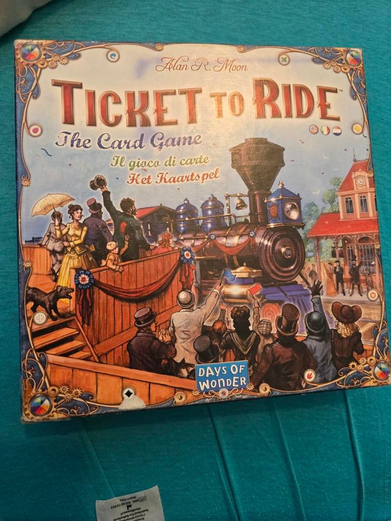 Ticket to Ride: The Card Game - Nederlands, Hobby en Vrije tijd, Gezelschapsspellen | Kaartspellen, Een of twee spelers, Ophalen of Verzenden
