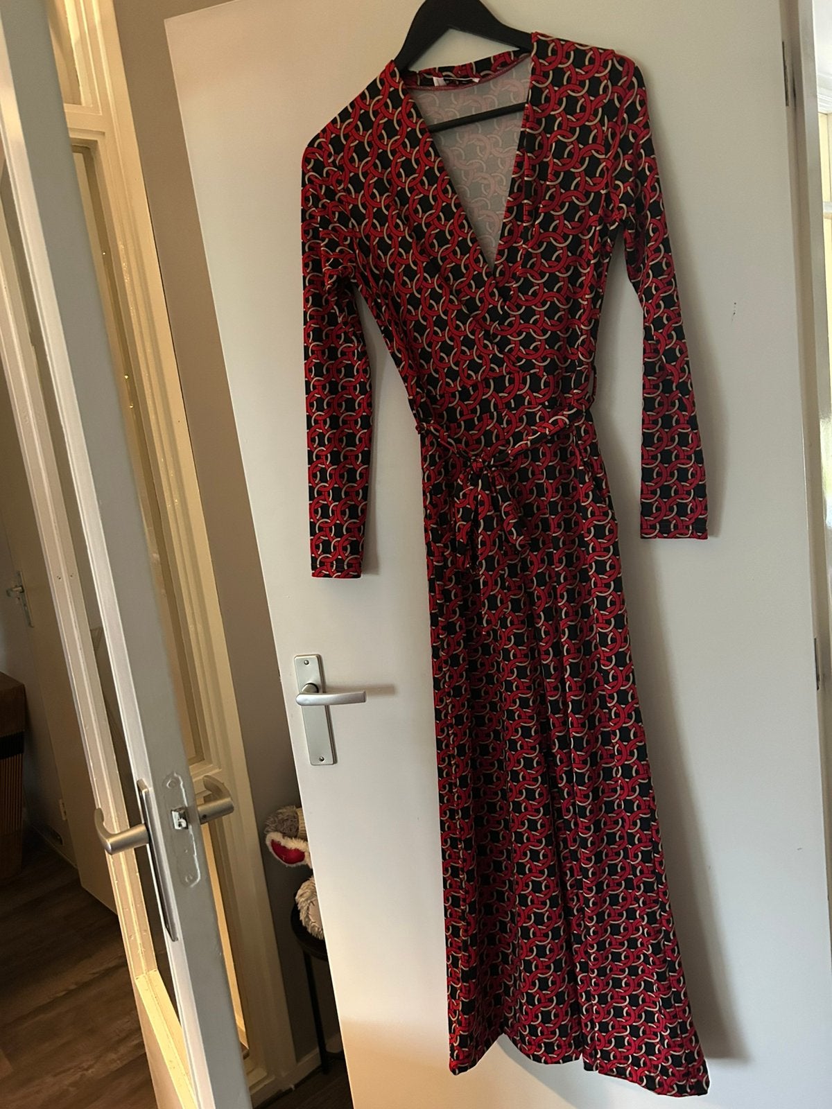 By Swan jumpsuit rood/zwart, maat M, Kleding | Dames, Jumpsuits, Ophalen of Verzenden, Nieuw, Maat 38/40 (M), Rood