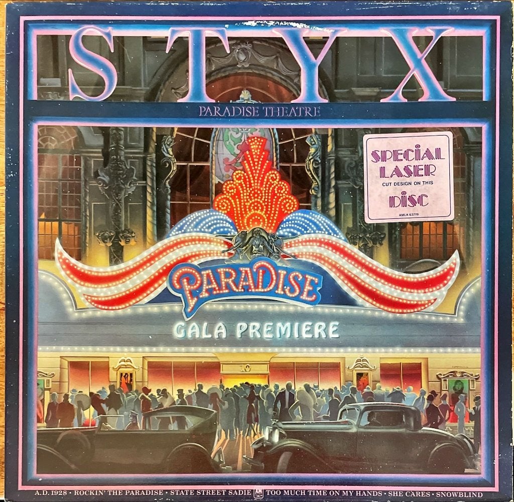 Styx – Paradise Theatre, LP, Gebruikt, Ophalen of Verzenden, 12 inch