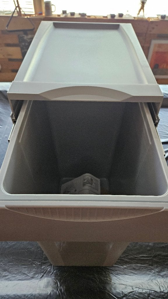 Nieuwe Hailo uitrekbare prullenbak 42L AE366840, Ophalen, Overige materialen, Nieuw, 40 liter of meer