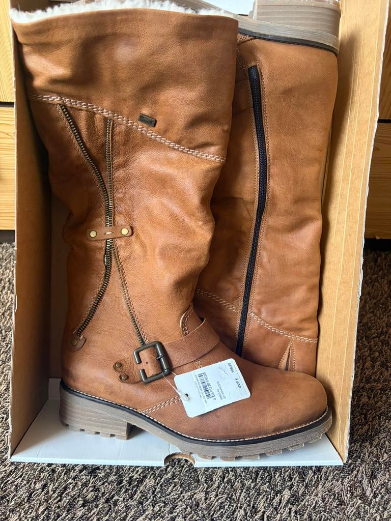 Rieker dameslaarzen, Kleding | Dames, Schoenen, Hoge laarzen, Bruin, Nieuw, Ophalen of Verzenden