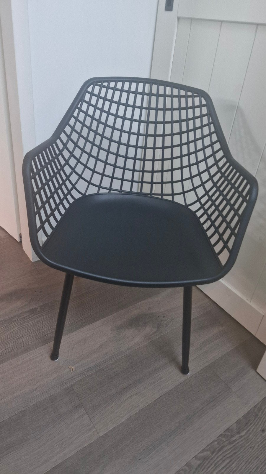 Kuipstoel zwart 4x, Ophalen, Gebruikt, Zwart, Vier