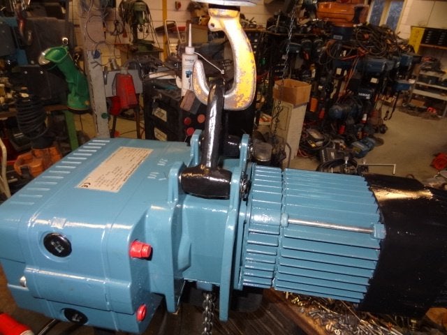 Demag ketting takel 500 kg DEMAG nr.35, Doe-het-zelf en Verbouw, Ophalen, Zo goed als nieuw, Elektrisch