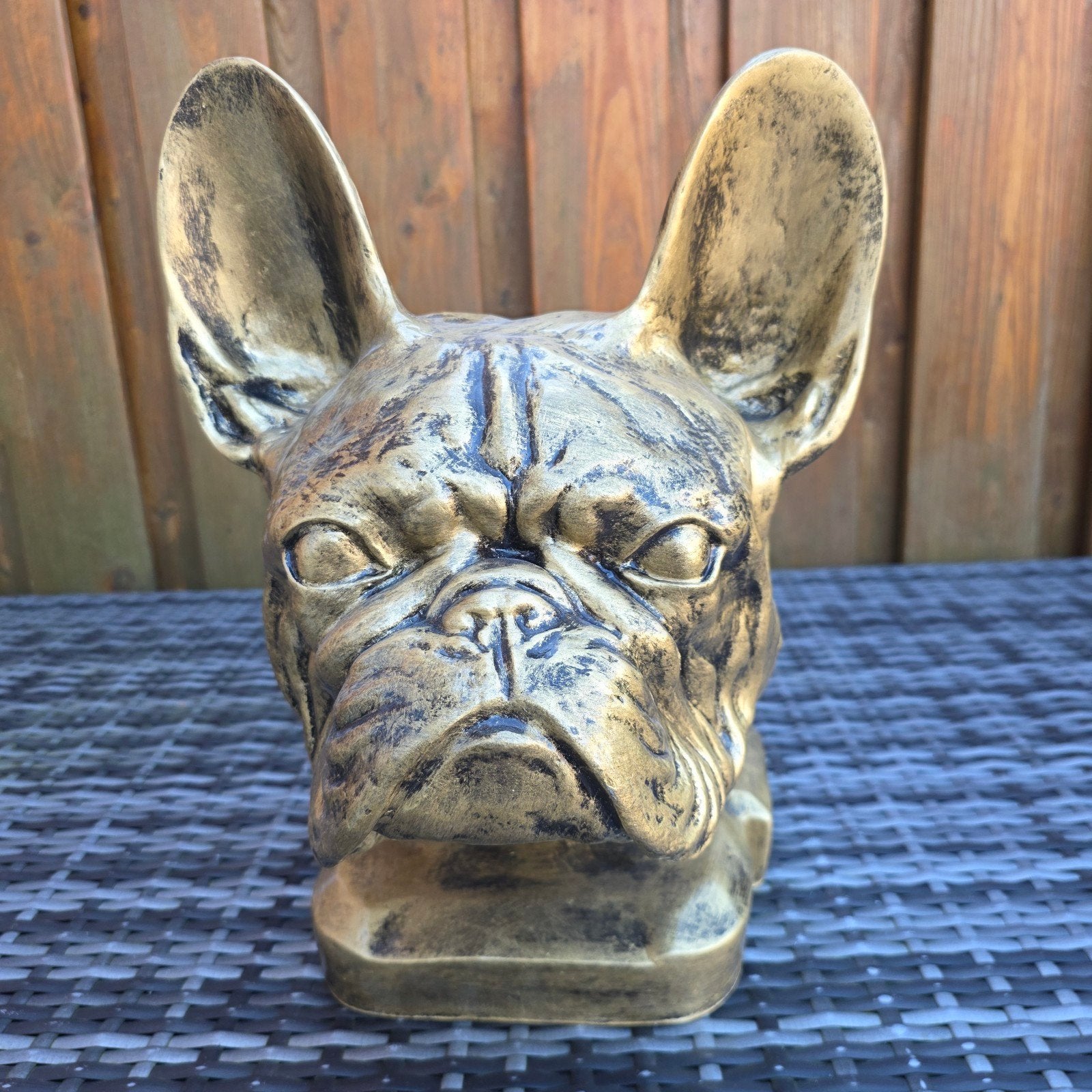 Koppen bulldog american stafford duitsedog deco of als urn, Ophalen of Verzenden, Nieuw