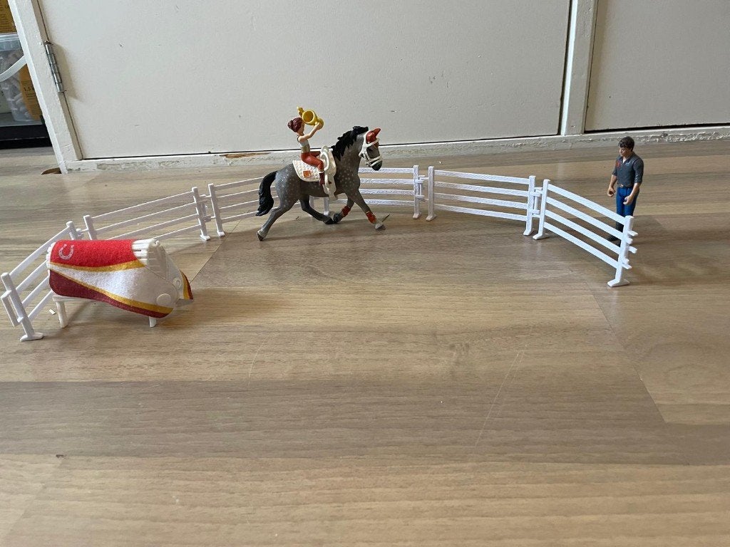 schleich paarden voltige set!, Ophalen of Verzenden, Zo goed als nieuw