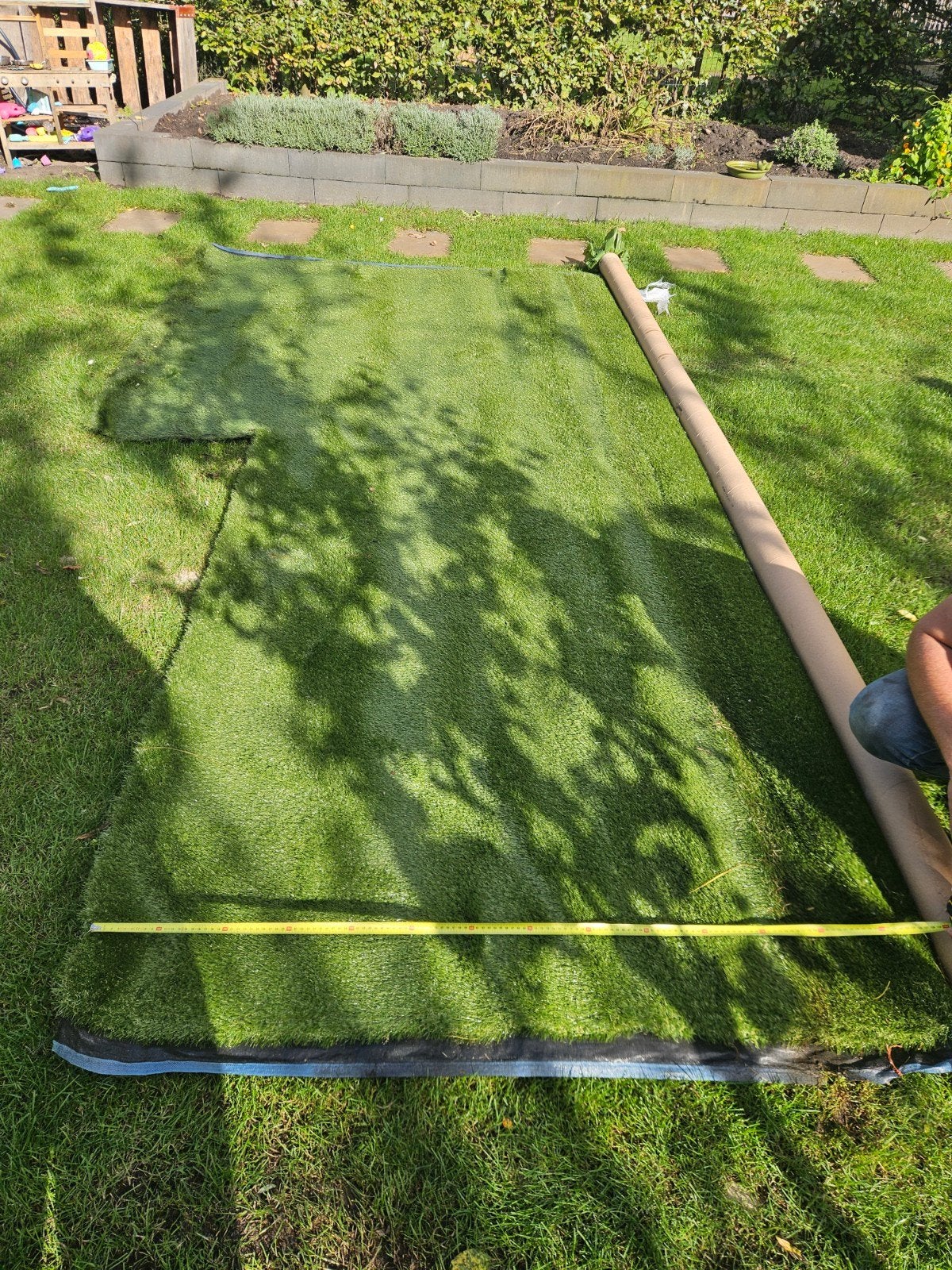 Kunstgras nieuw. Rest stuk, Ophalen, Gebruikt, 20 m² of meer, Kunstgras