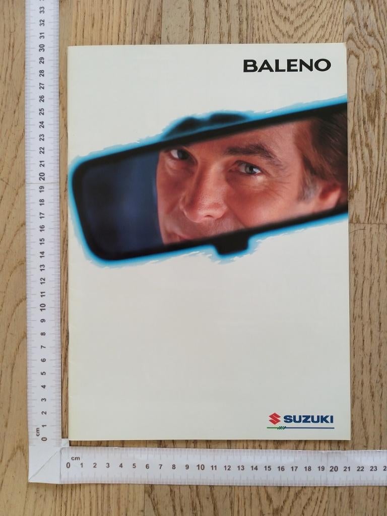 Suzuki Baleno brochure 1997, Ophalen of Verzenden, Gelezen, Overige merken