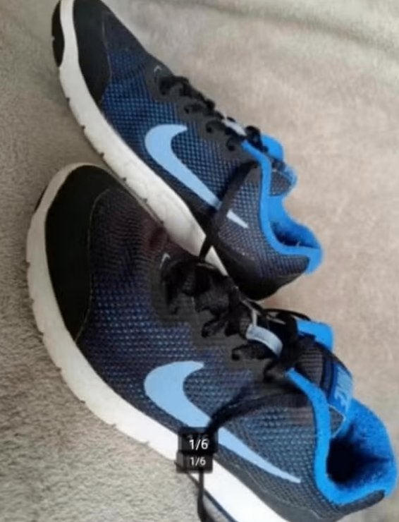 Nike flex experience schoenen heren maat 38 (24,cm), Zwart, Ophalen of Verzenden, Gedragen