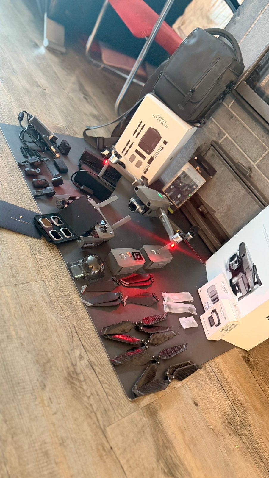 DJI Mavic 2 Pro + fly more kit + meer, 250 tot 900 gram, 5 tot 10 kilometer, Nieuw, Return to Home