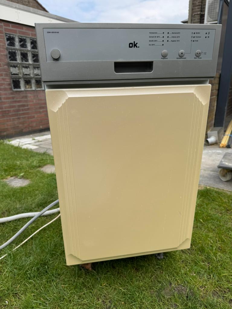 OK. Vaatwasser-afwasmachine, Witgoed en Apparatuur, Vaatwasmachines, Ophalen, Gebruikt, Minder dan 45 cm, Minder dan 85 cm