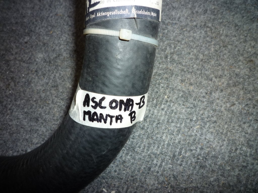 Opel Manta Ascona B 12S radiateurslang 1336872 Nieuw, Ophalen of Verzenden