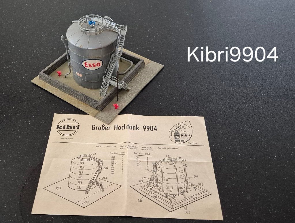 Kibri H0, Hobby en Vrije tijd, Modeltreinen | H0, Overige merken, Gebruikt, Gelijkstroom of Wisselstroom, Brug, Tunnel of Gebouw