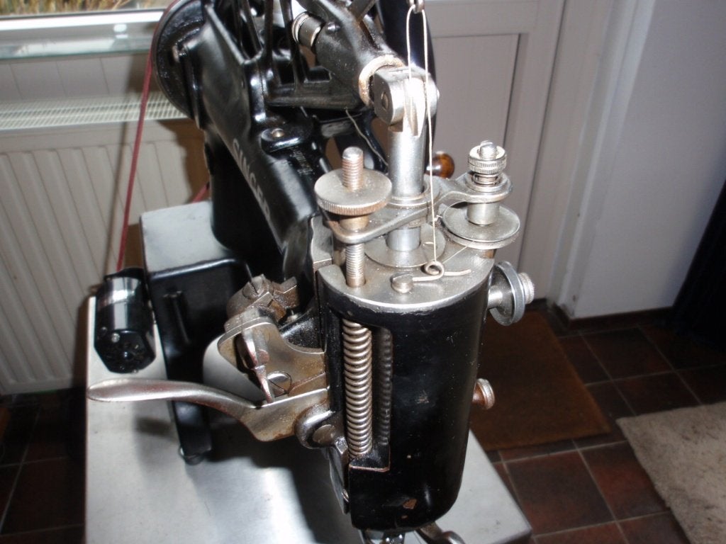 Singer stikmachine met motor,i.z.g.s.werkend te zien, 29K71, Ophalen, Gebruikt, Naaimachine, Singer
