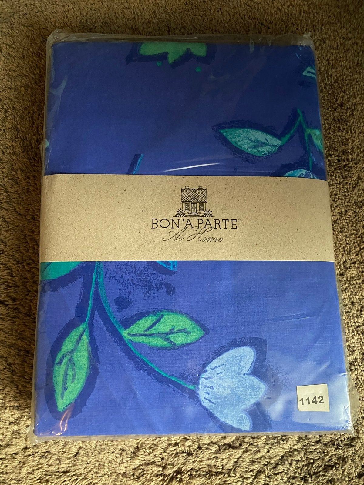 Nieuw Bon'a Parte Dekbedovertrek Lits Jumeaux - 100% Katoen, Ophalen, Blauw, Dekbedovertrek, Nieuw