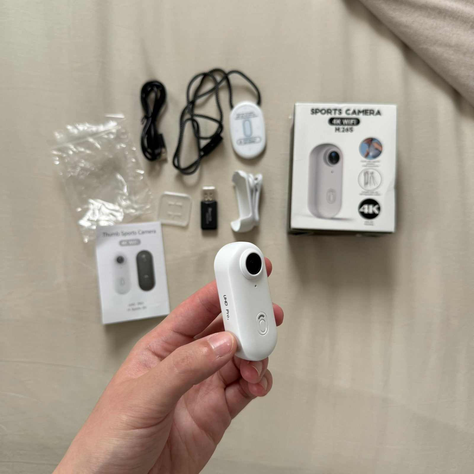 Witte actiecamera action sports camera gopro pov camera, Ophalen of Verzenden, Nieuw, GoPro