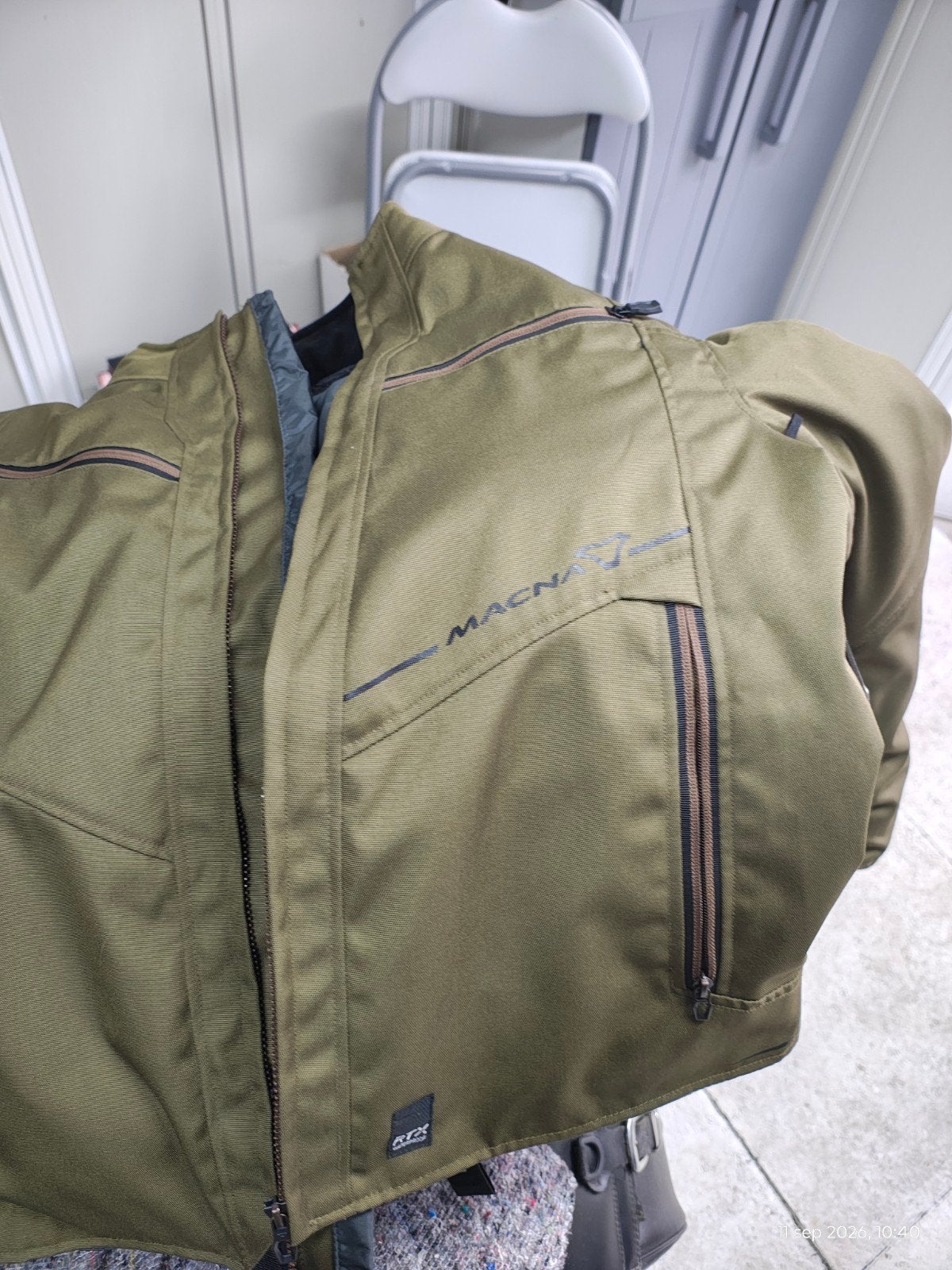 motor jas macna solute nieuw 3xl, Jas | textiel, Dames, Macna, Ophalen
