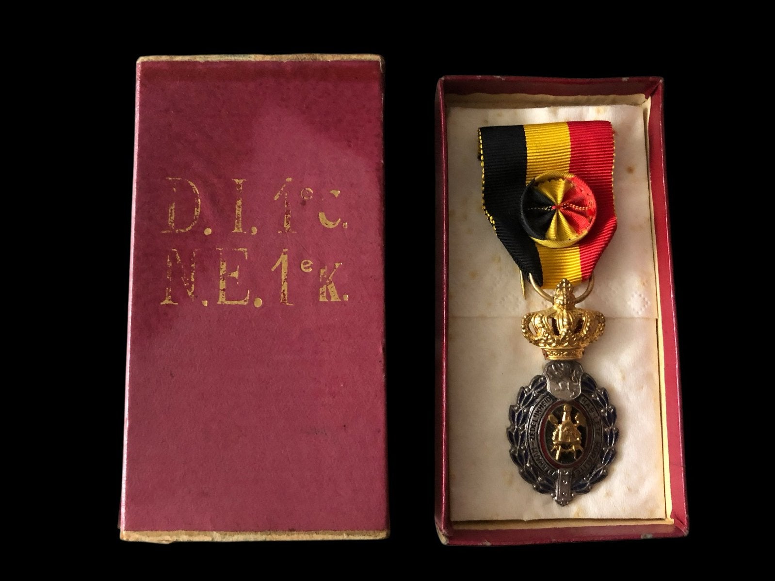 Belgisch “ Ereteken van arbeid”, Ophalen, Landmacht