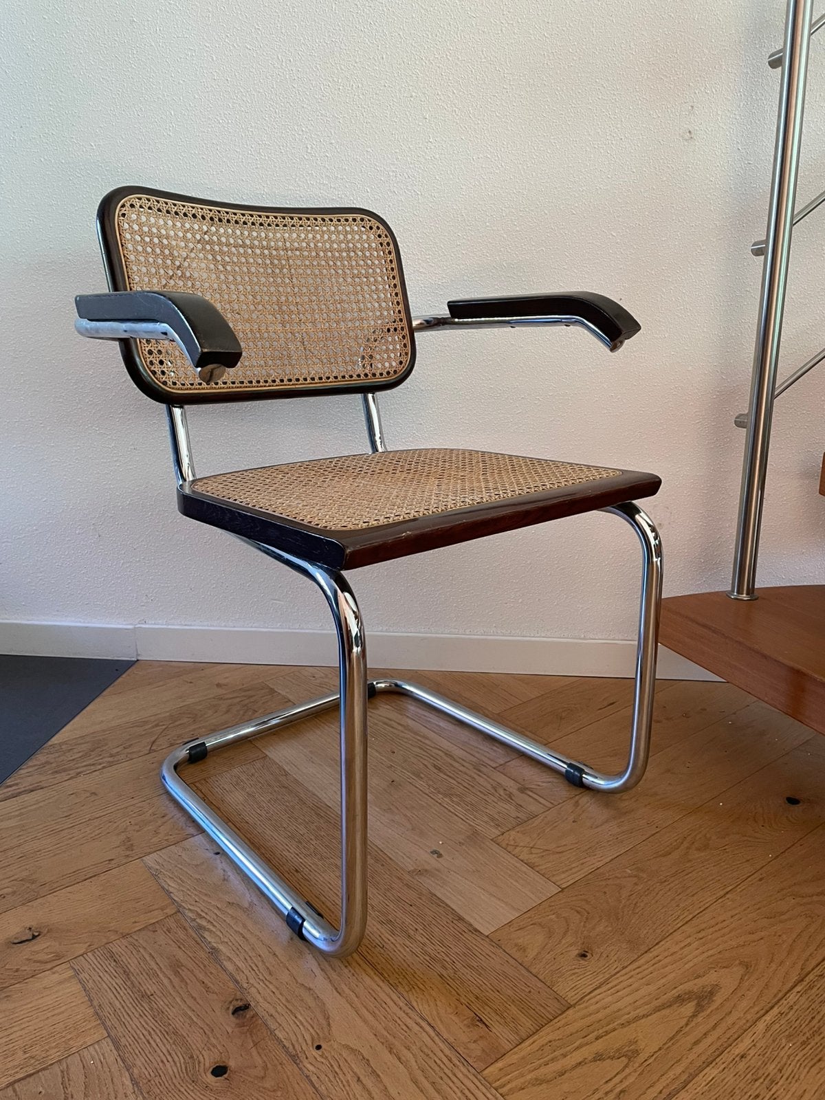 Thonet replica S64 Bauhaus Marcel Breuer, Ophalen, Gebruikt, Bauhaus, Eén