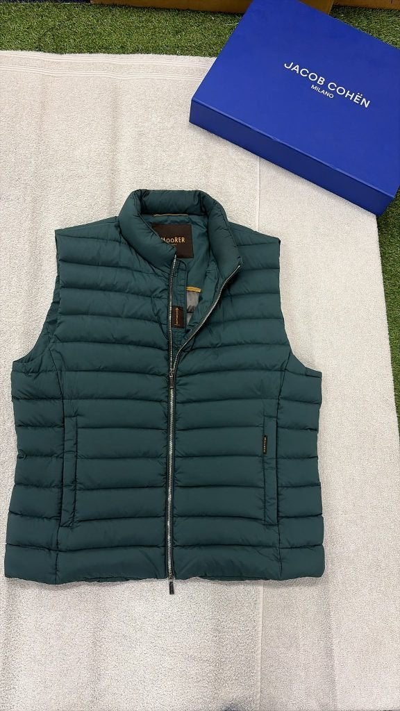 MooRER Calaf S3 Bodywarmer Jas Gilet Dons Gewatteerd, Maat 48/50 (M), ., Zo goed als nieuw, MooRER