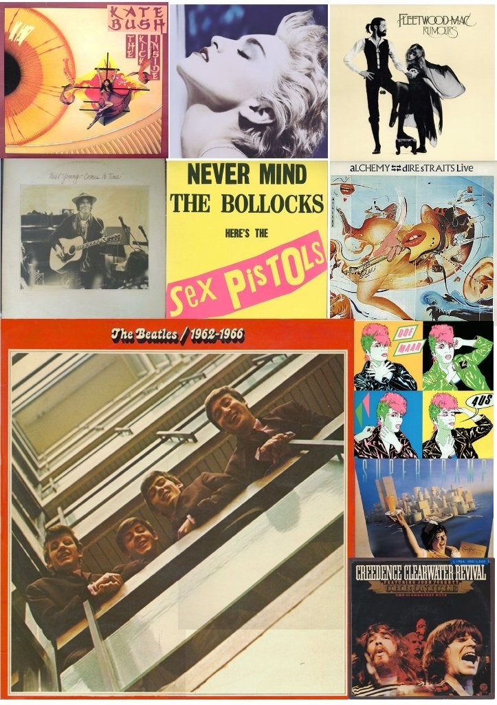 Heel veel lp's en cd's in Hoorn