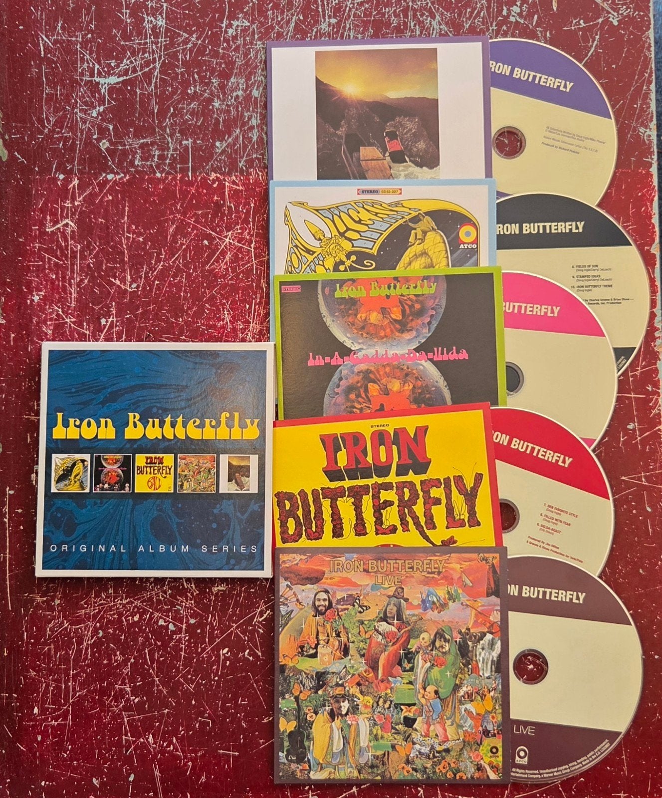 Iron Butterfly - Original Album Series (5 CD Boxset), Boxset, Ophalen of Verzenden, Zo goed als nieuw, Psychedelic Rock