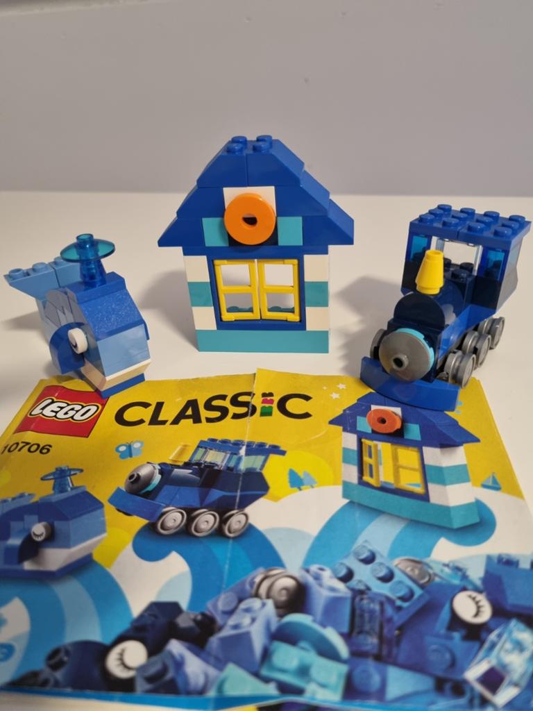 Lego Classic 10706 Blauwe Blokjes, Ophalen of Verzenden, Gebruikt