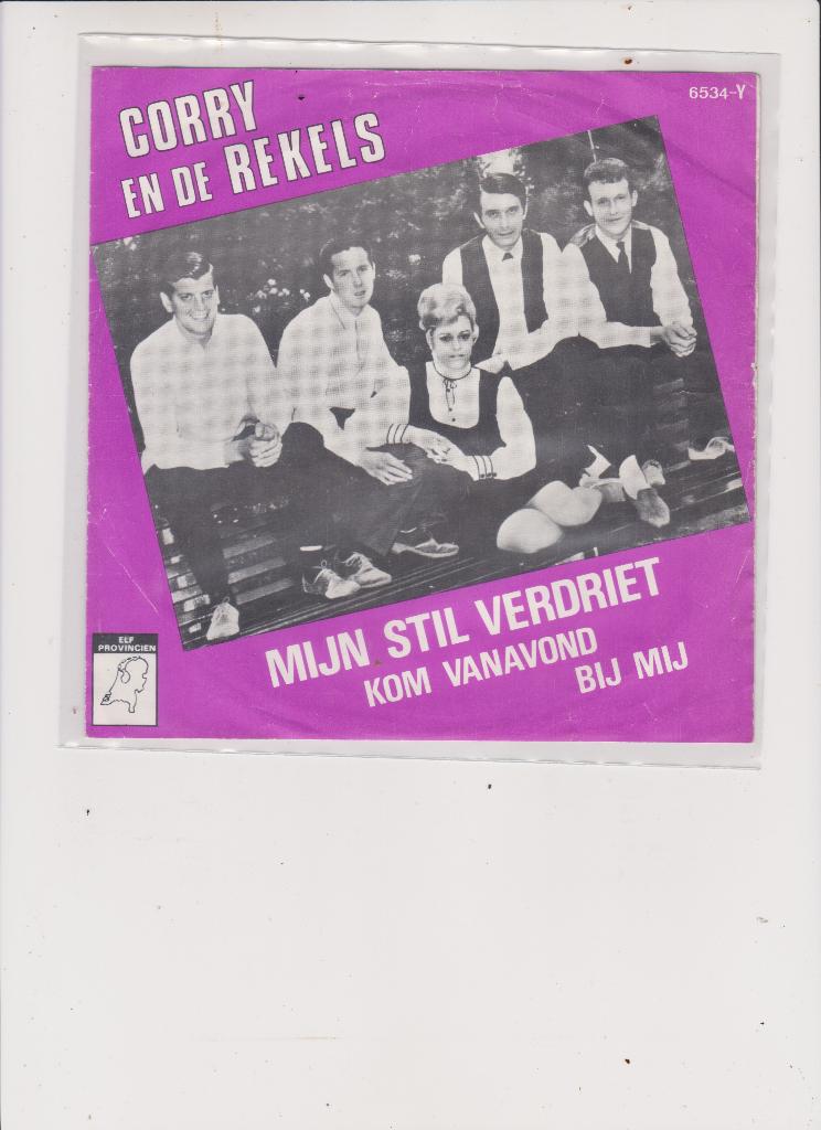 corry en de rekels, Ophalen of Verzenden, Gebruikt, 7 inch, Levenslied of Smartlap
