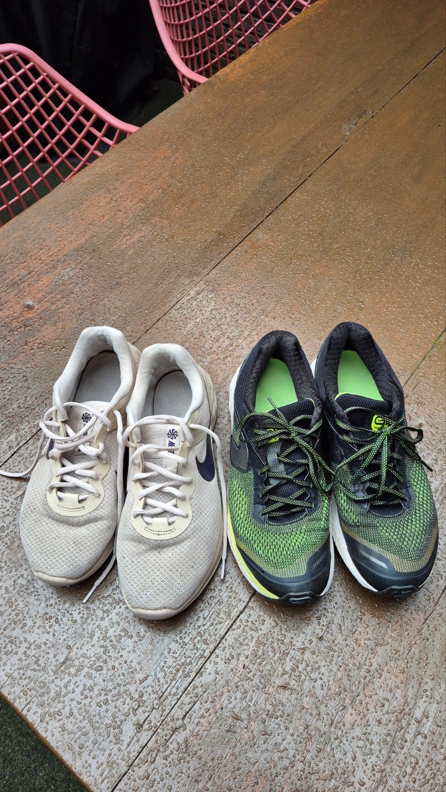 Nike en KipRun  sneakers - Maat 43/44, Ophalen, Gedragen