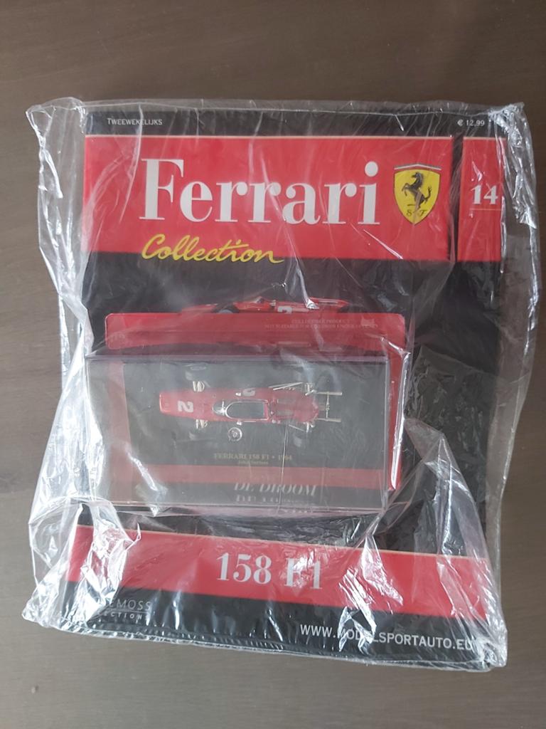 Ferrari 158 F1 1964 John Surtees 1:43 + Tijdschrift NIEUW, Hobby en Vrije tijd, Modelauto's | 1:43, Nieuw, Ophalen of Verzenden