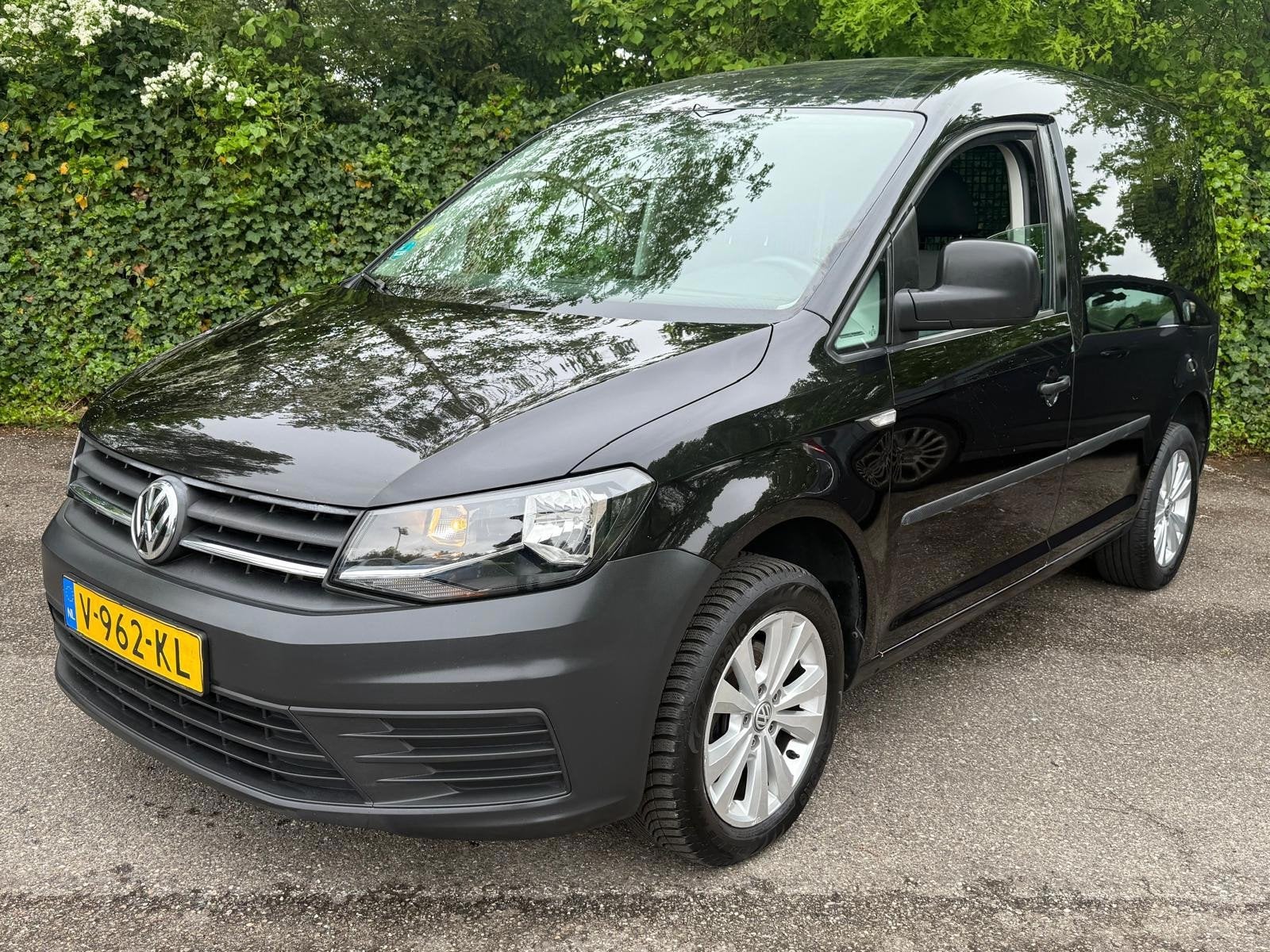 Volkswagen Caddy 2.0 TDI L1H1 BMT Economy ZWART BLACK, Auto's, Gebruikt, 4 cilinders, Volkswagen, Origineel Nederlands