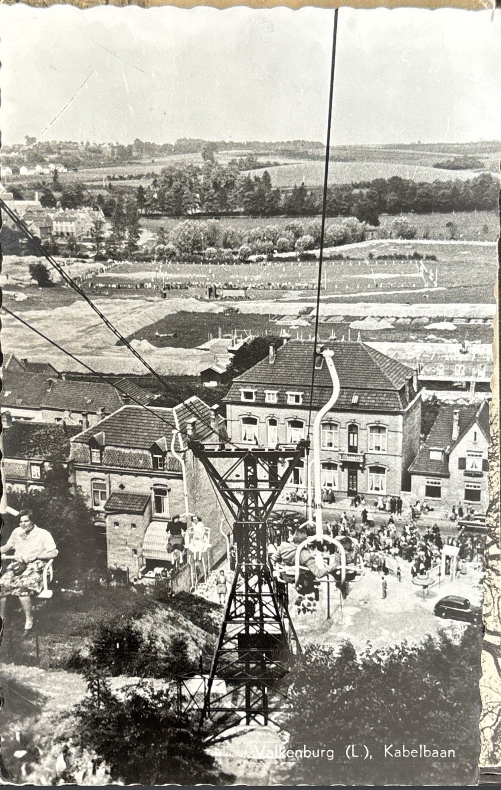 Valkenburg, kabelbaan, Verzamelen, Ophalen of Verzenden, 1940 tot 1960, Gelopen, Limburg