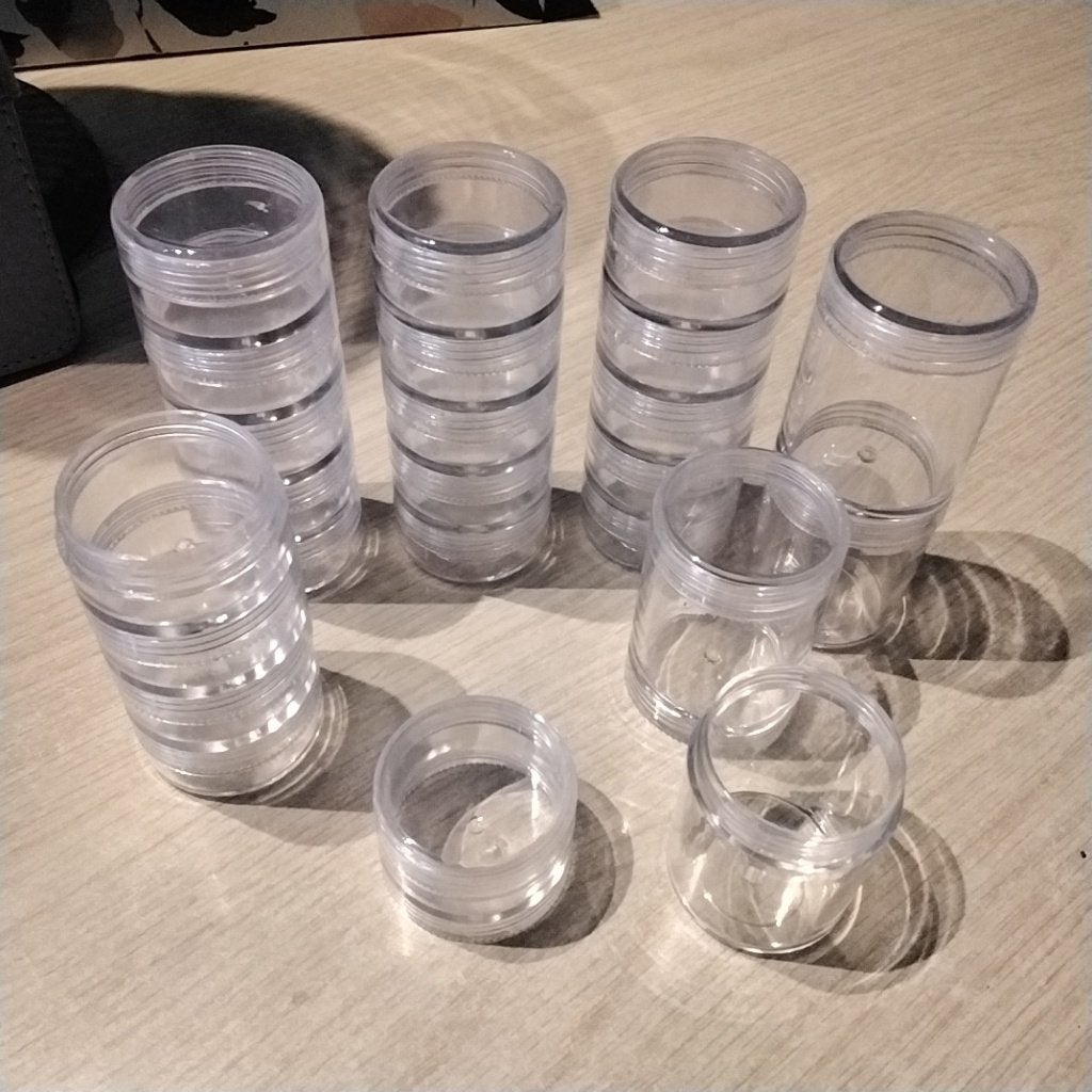 Plastic kleine potjes, Ophalen of Verzenden, Zo goed als nieuw, Overige typen