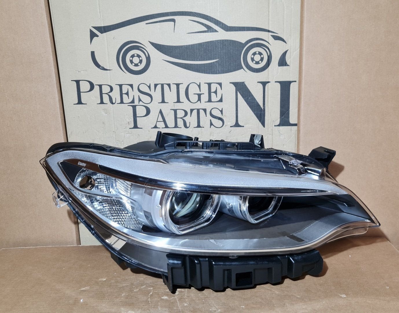 Koplamp BMW 2 Serie F22 F23 Bi Xenon LED Rechts 7304464-10, Auto-onderdelen, Verlichting, Gebruikt, -, Ophalen of Verzenden, -