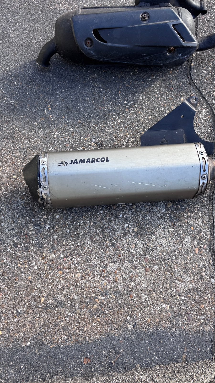 Jamarcol uitlaat voor Zip 4t, Fietsen en Brommers, Scooters | Piaggio, Ophalen of Verzenden, Zo goed als nieuw, Benzine, Zip