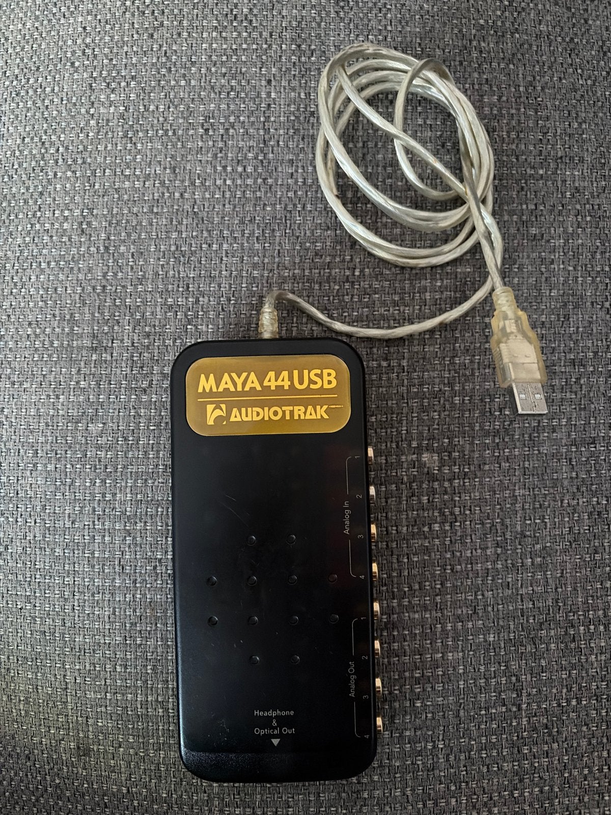 AUDIOTRAK MAYA 44 USB Externe Audio Interface, Computers en Software, Geluidskaarten, Ophalen of Verzenden, Gebruikt, Extern