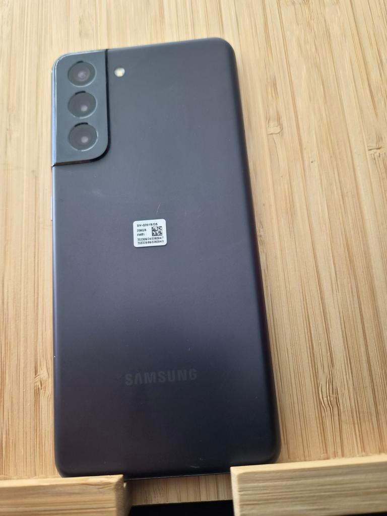 Samsung S21 - Nette telefoon met goede accu, Gebruikt, Zwart, Touchscreen, Ophalen of Verzenden