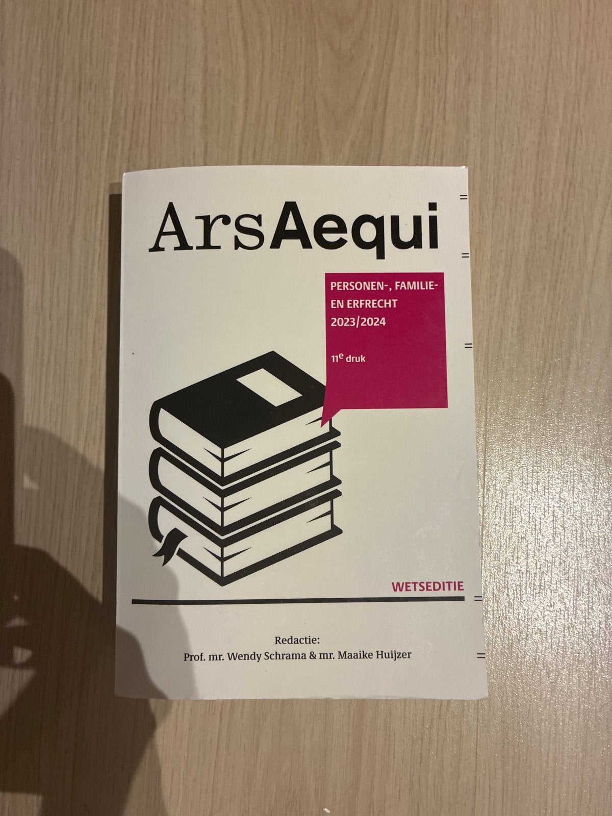 Ars Aequi Personen-, Familie- en Erfrecht 2023/2024, Ophalen of Verzenden, Gamma, Nieuw, WO