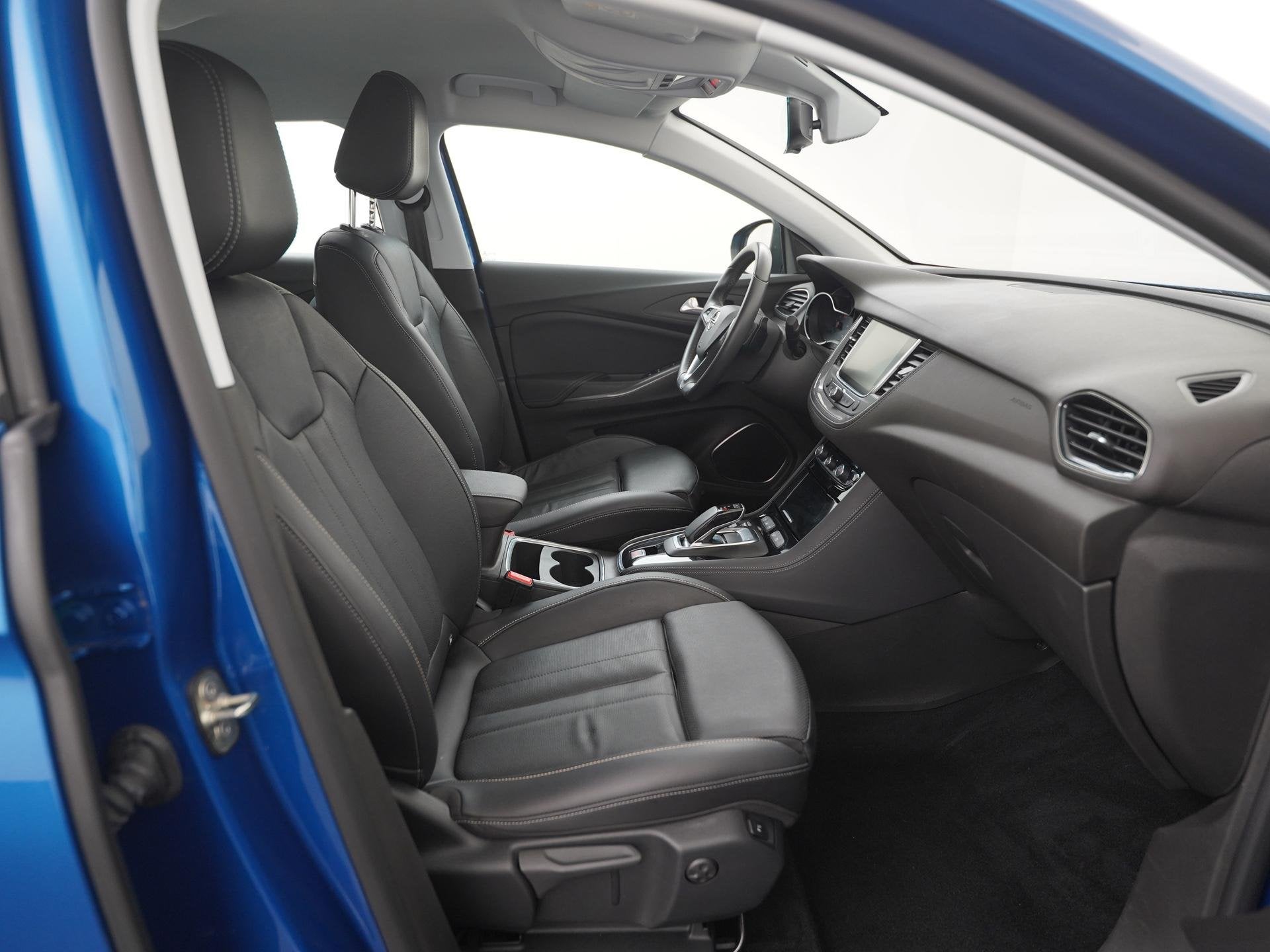 Opel Grandland X 1.6 Turbo Plug in Hybrid Elegance | Leder |, Auto's, Euro 6, 4 cilinders, Blauw, Hybride Elektrisch/Benzine