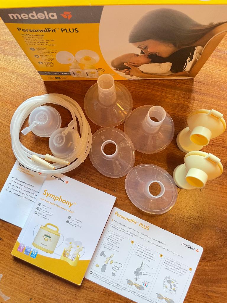 Kolfset Medela Symphony, Ophalen of Verzenden, Zo goed als nieuw, Borstkolf