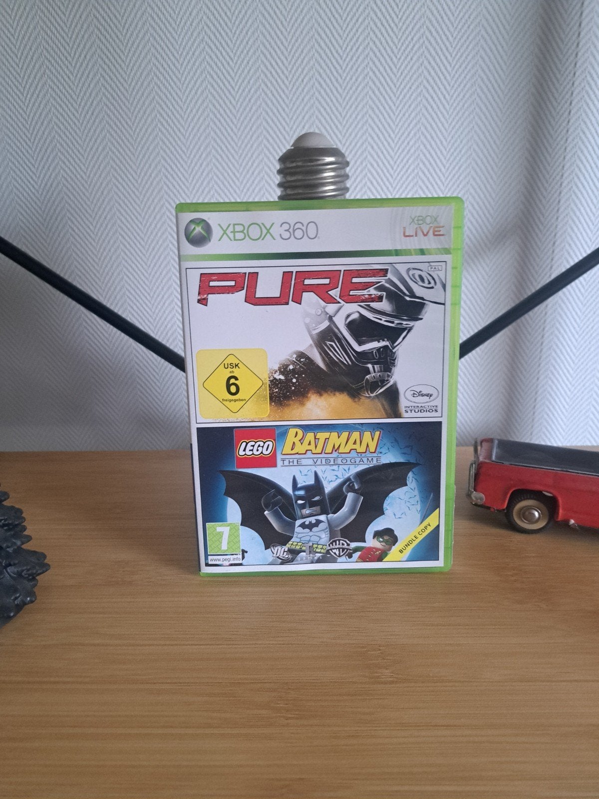 Pure & LEGO Batman: The Videogame - Xbox 360 (Kralsoos), Spelcomputers en Games, Games | Xbox 360, 2 spelers, Ophalen of Verzenden