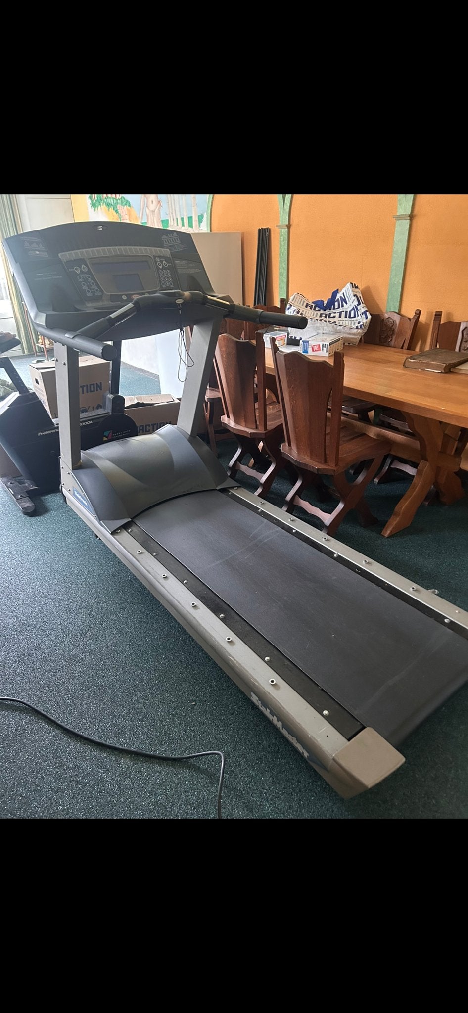 Loopband stairmaster clubtrack, Ophalen, Gebruikt, Metaal, Loopband