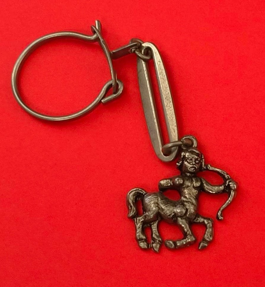 Boogschutter sleutelhanger, Ophalen of Verzenden, Zo goed als nieuw, Overige typen
