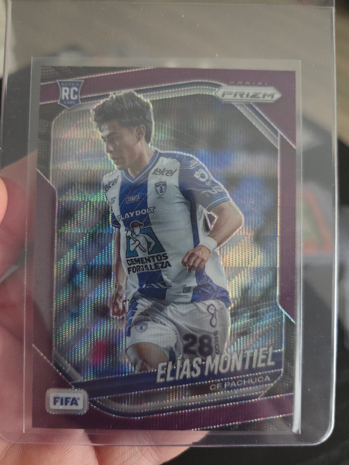 Elias Montiel RC Panini Prizm 07/49 Voetbal Spelerskaart, Verzamelen, Sportartikelen en Voetbal, Ophalen of Verzenden