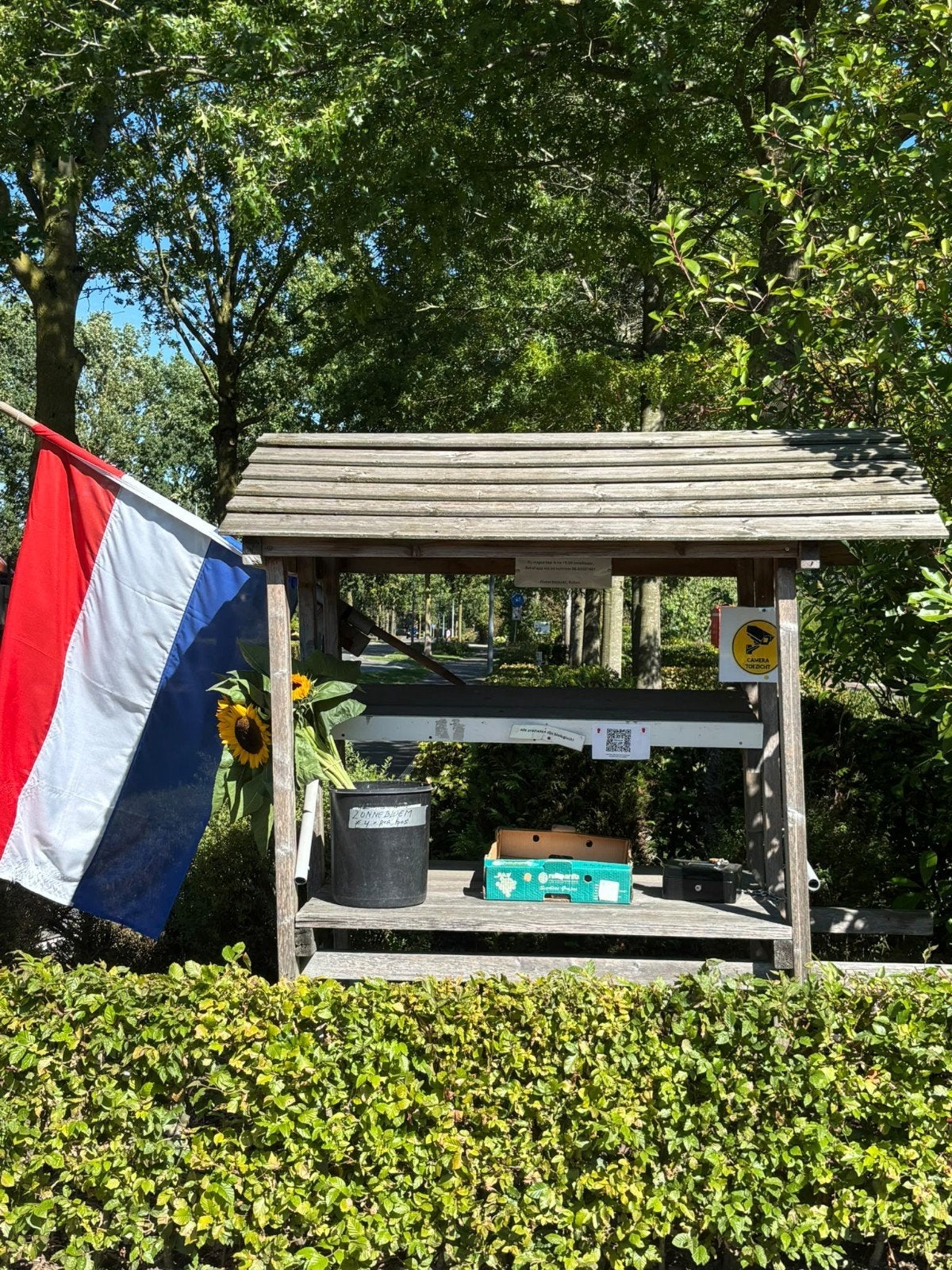Verkoopkar voor bijvoorbeeld pompoenen, Ophalen, Gebruikt, Overige materialen