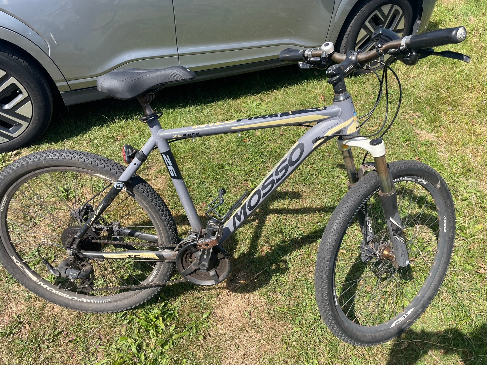 Mosso mountainbike, Minder dan 10 versnellingen, Zo goed als nieuw, Ophalen, Overige merken