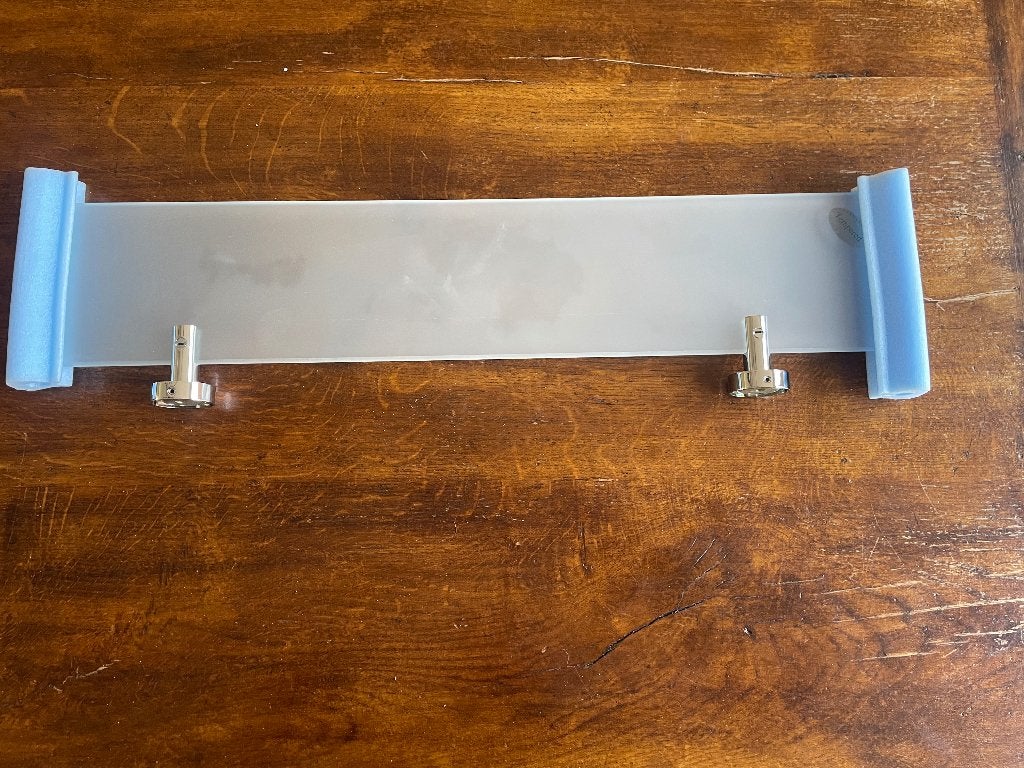 Planchet glas badkamer plankje linea beta, Ophalen of Verzenden, Nieuw, Overige kleuren, Handdoekenrek