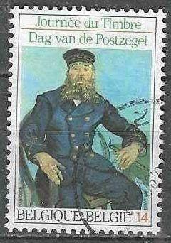 Belgie 1990 - Yvert/OBP 2365 - Dag van de Postzegel (ST), Verzenden, Gestempeld, Kunst