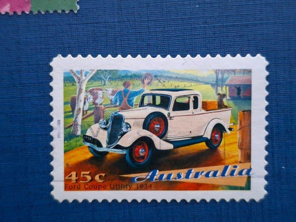 Postzegel Australie 1997 zegel Klassieke Auto's 18-08, Ophalen of Verzenden, Gestempeld
